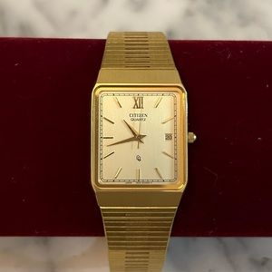 Vintage Gold Tone Citizen Quartz Watch